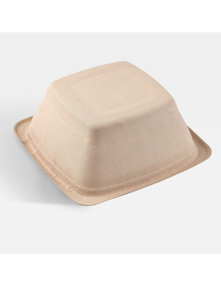 16oz Square Sugarcane Bowl 300 / Case