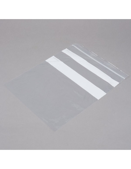 10" x 12" Standard Weight One Gallon Seal Top Bags - 250/Case