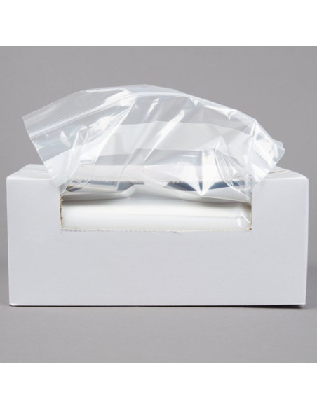 10" x 12" Standard Weight One Gallon Seal Top Bags - 250/Case