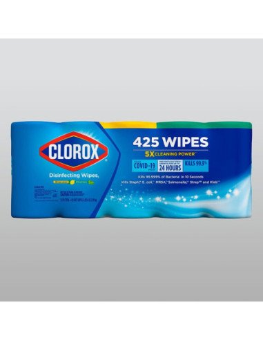 Clorox Disinfecting Wipes Value Pack, 5 pk.