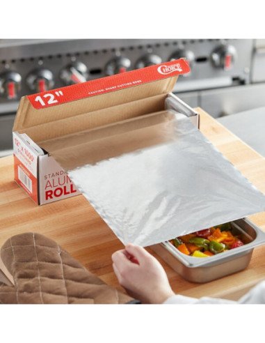 12" x 1000' Food Service Standard Aluminum Foil Roll