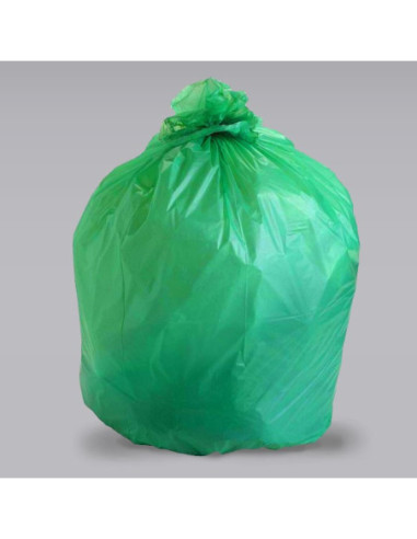 46 Gallon Eco-Friendly Green Garbage Bag 1.25...