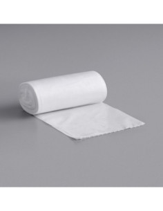 HDPE Econ Clear Garbage Bag Coreless Roll, 12-16 Gal,...