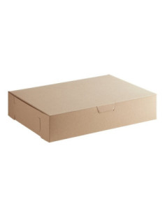 Baker's Mark 19" x 14" x 4" Kraft Half Sheet Cake /... 2