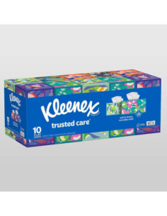 Kleenex Trusted Care Facial Tissue, 2-ply, 230-count,...